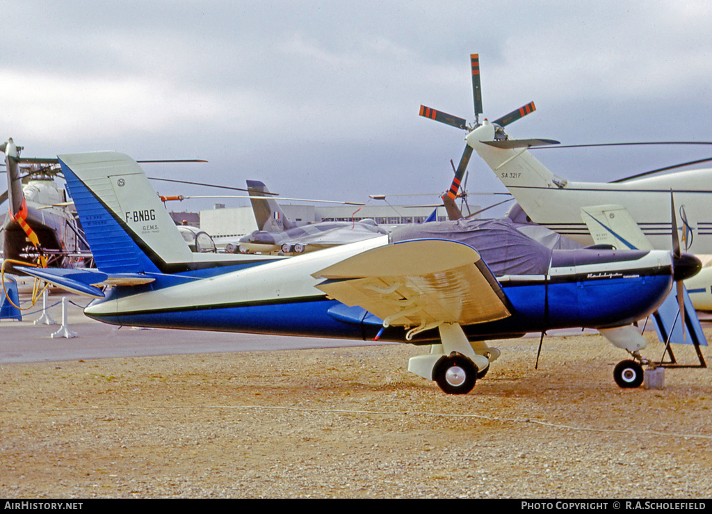 Aircraft Photo of F-BNBG | Morane-Saulnier MS-892A Rallye Commodore 150 | AirHistory.net #68015