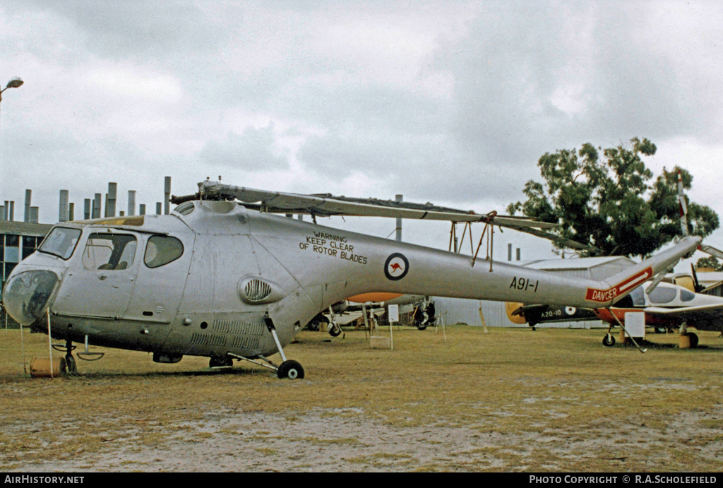 Aircraft Photo of A91-1 | Bristol 171 Sycamore 3 | AirHistory.net #68017