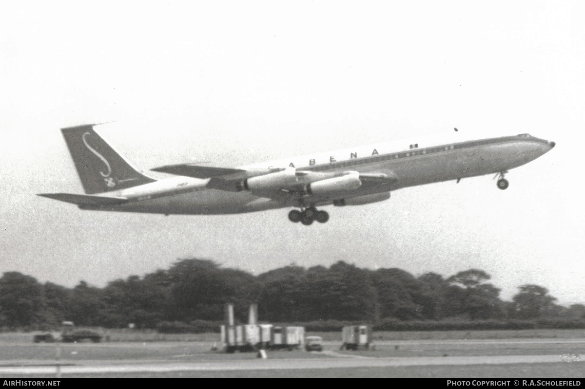 Aircraft Photo of OO-SJB | Boeing 707-329 | Sabena | AirHistory.net #68024