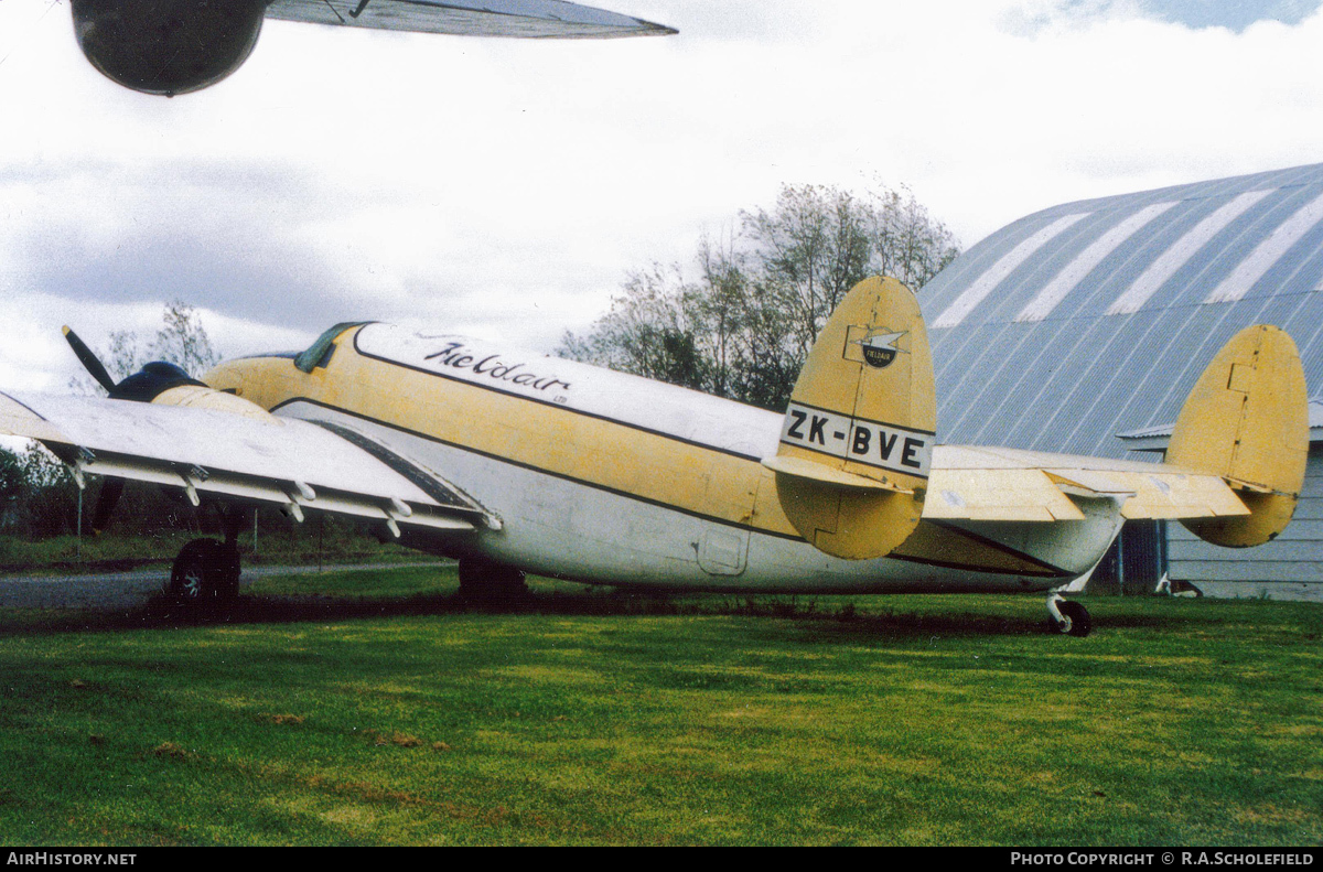 Aircraft Photo of ZK-BVE | Lockheed 18-08 Lodestar | Fieldair | AirHistory.net #68026