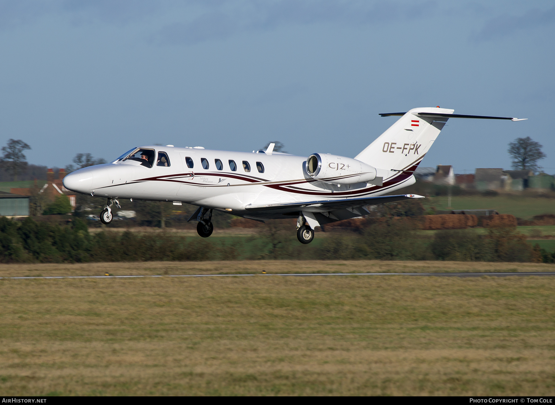 Aircraft Photo of OE-FPK | Cessna 525A CitationJet CJ2+ | Salzburg Jet Aviation | AirHistory.net #68035