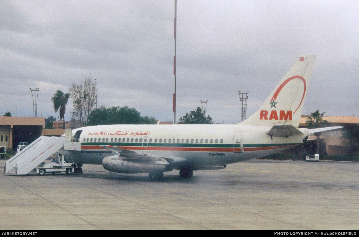 Aircraft Photo of CN-RMN | Boeing 737-2B6C/Adv | Royal Air Maroc - RAM | AirHistory.net #68037