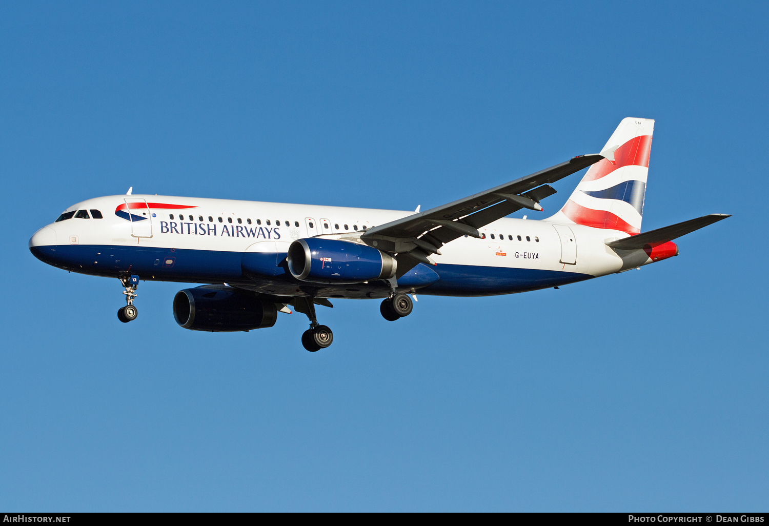Aircraft Photo of G-EUYA | Airbus A320-232 | British Airways | AirHistory.net #68040