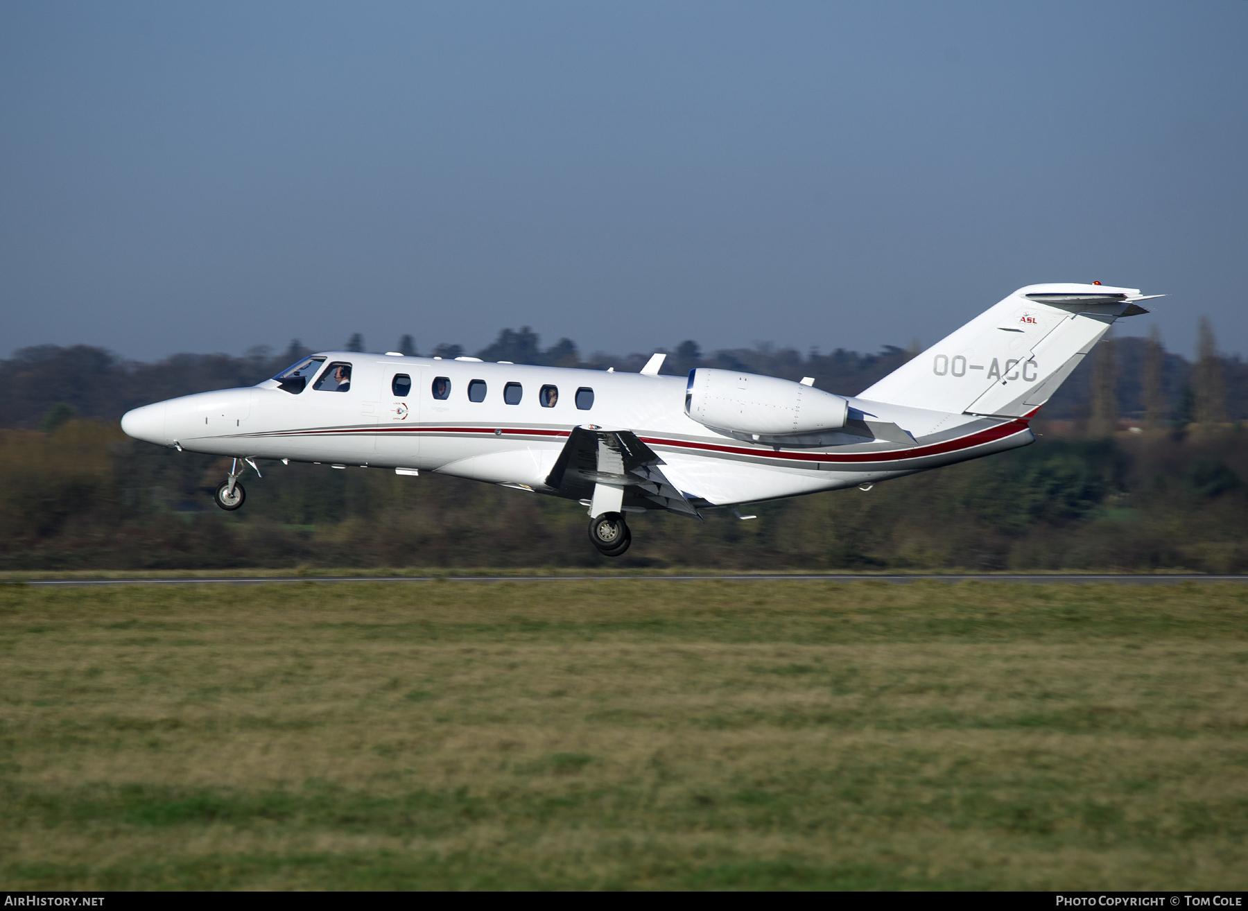 Aircraft Photo of OO-ACC | Cessna 525A CitationJet CJ2+ | ASL - Air Service Liège | AirHistory.net #68045