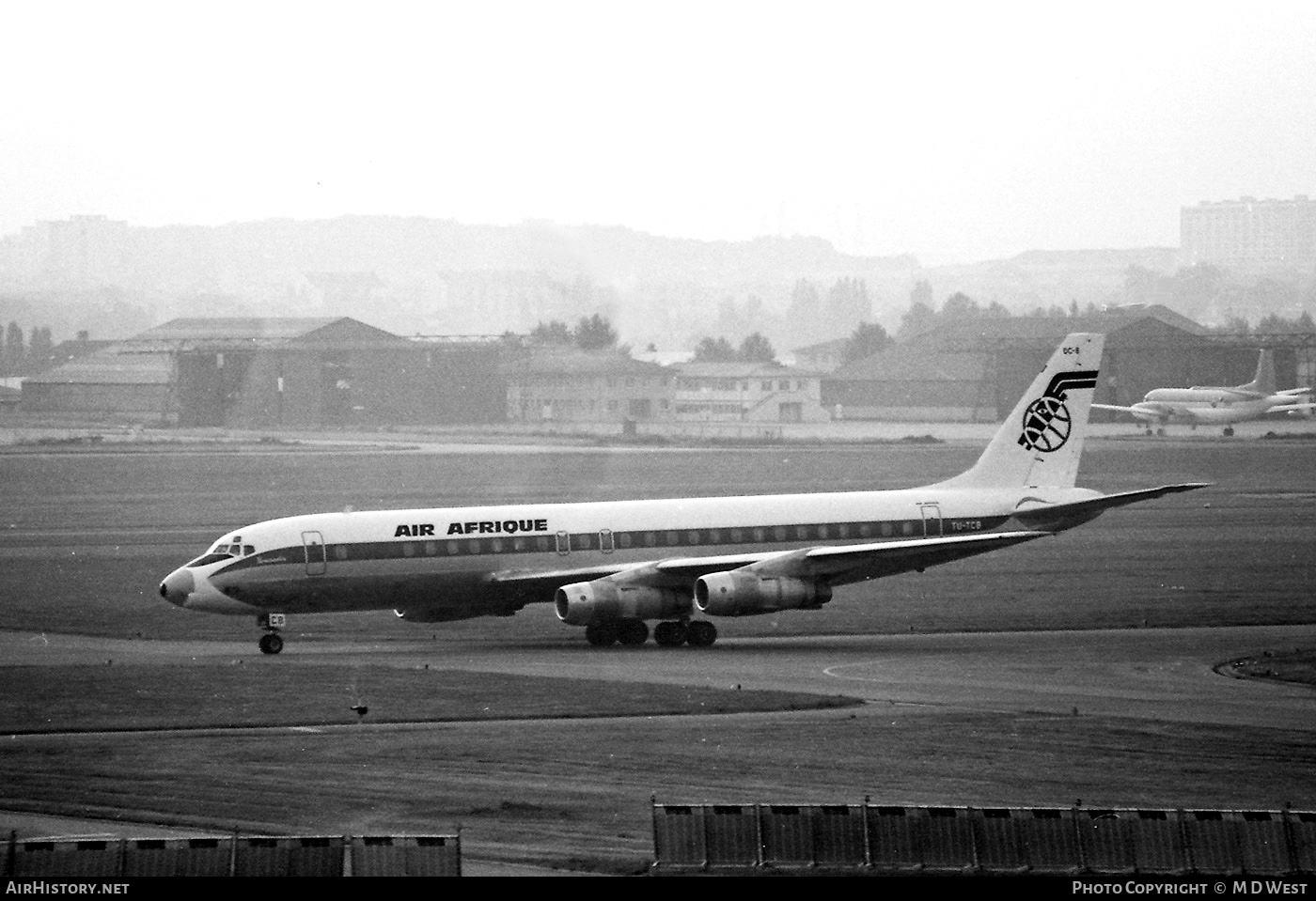 Aircraft Photo of TU-TCB | Douglas DC-8-53 | Air Afrique | AirHistory.net #68093