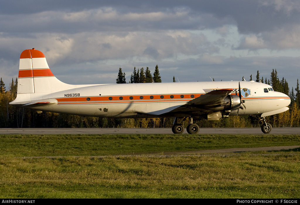 Aircraft Photo of N96358 | Douglas C-54R Skymaster | AirHistory.net #68102