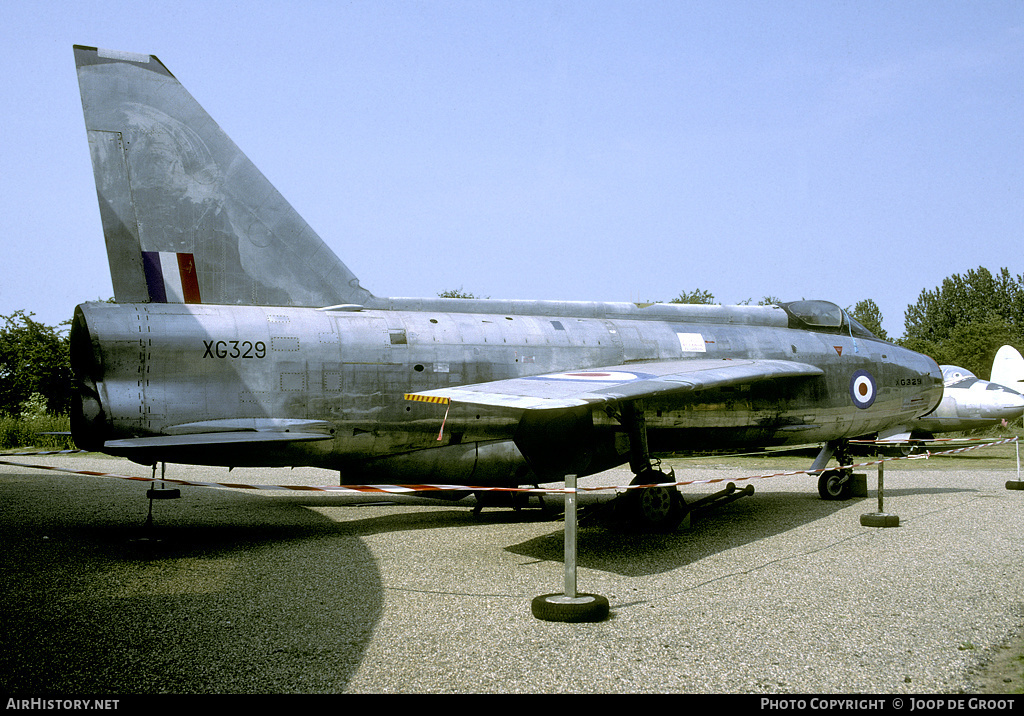 Aircraft Photo of XG329 | English Electric P.1B Lightning | UK - Air Force | AirHistory.net #68103