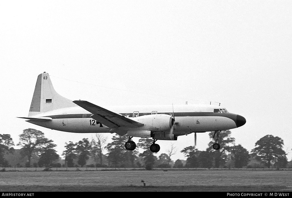 Aircraft Photo of 1203 | Convair 440-11 Metropolitan | Germany - Air Force | AirHistory.net #68104