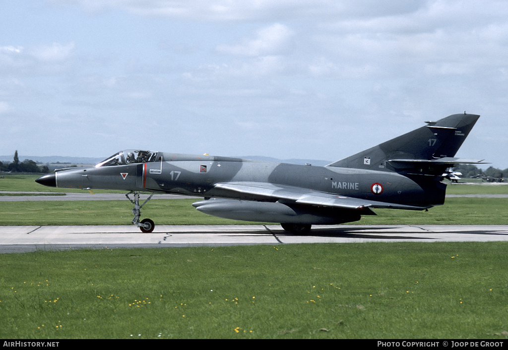 Aircraft Photo of 17 | Dassault Super Etendard | France - Navy | AirHistory.net #68106