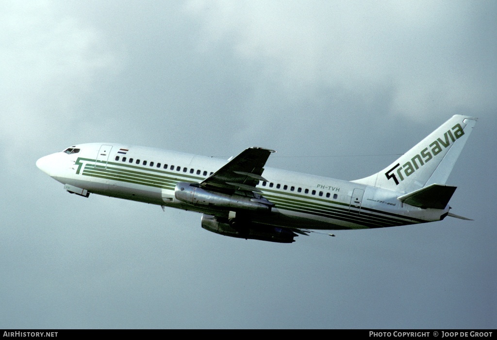 Aircraft Photo of PH-TVH | Boeing 737-222 | Transavia | AirHistory.net #68107