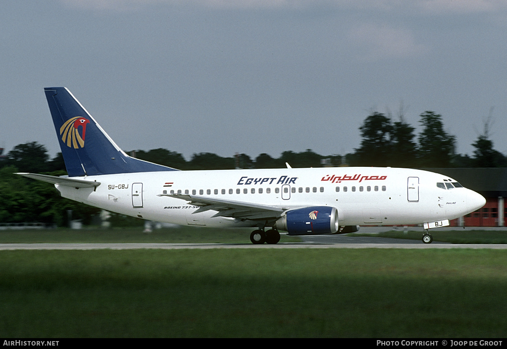 Aircraft Photo of SU-GBJ | Boeing 737-566 | EgyptAir | AirHistory.net #68126