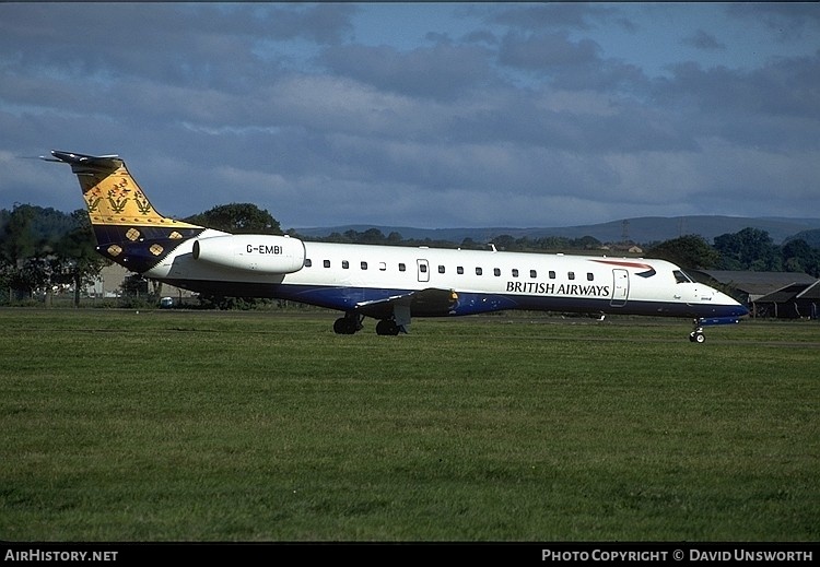 Aircraft Photo of G-EMBI | Embraer ERJ-145EU (EMB-145EU) | British Airways | AirHistory.net #68131