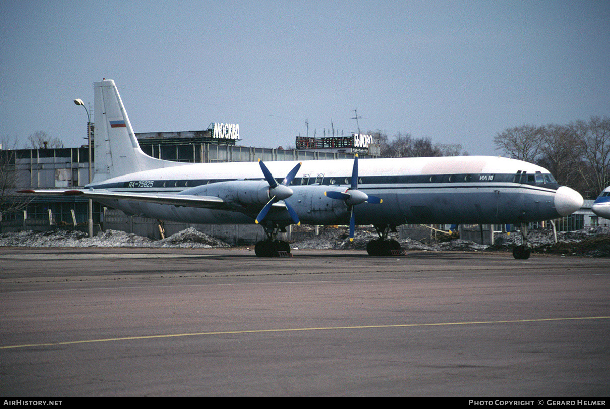 Aircraft Photo of RA-75825 | Ilyushin Il-18Gr | AirHistory.net #68137