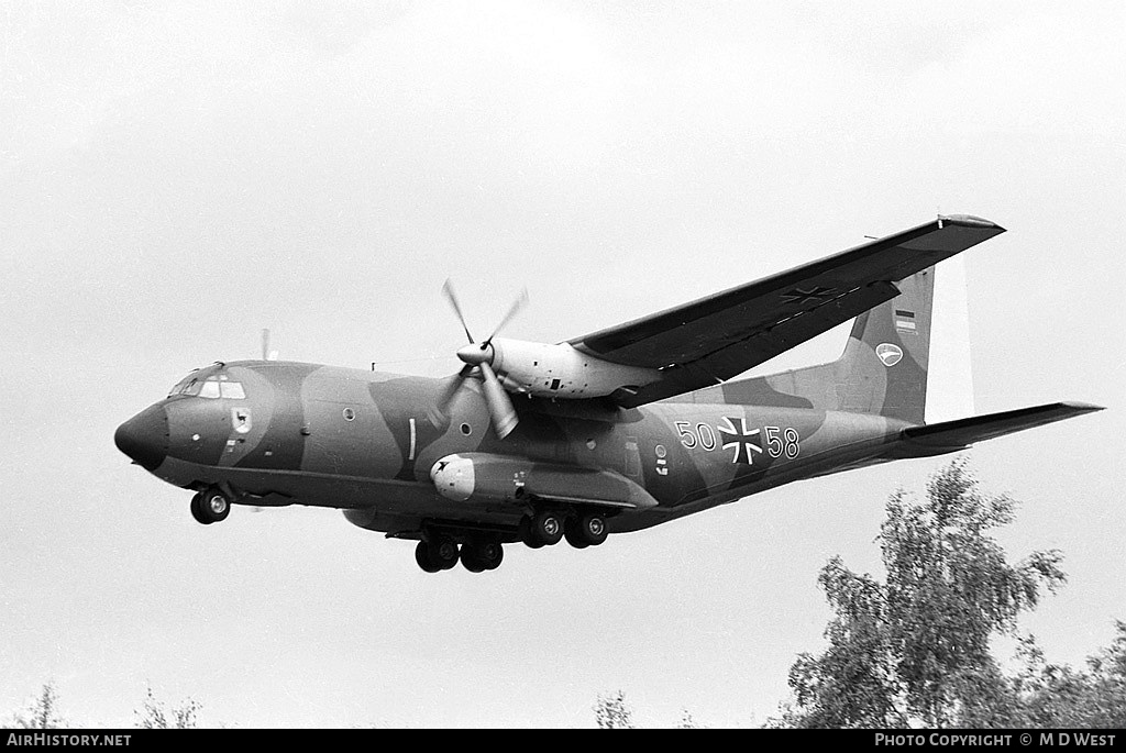 Aircraft Photo of 5058 | Transall C-160D | Germany - Air Force | AirHistory.net #68138
