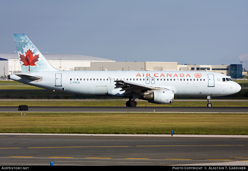 Aircraft Photo of C-FKCK | Airbus A320-211 | Air Canada | AirHistory.net #68141