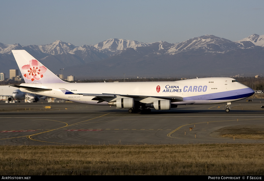 Aircraft Photo of B-18710 | Boeing 747-409F/SCD | China Airlines Cargo | AirHistory.net #68163