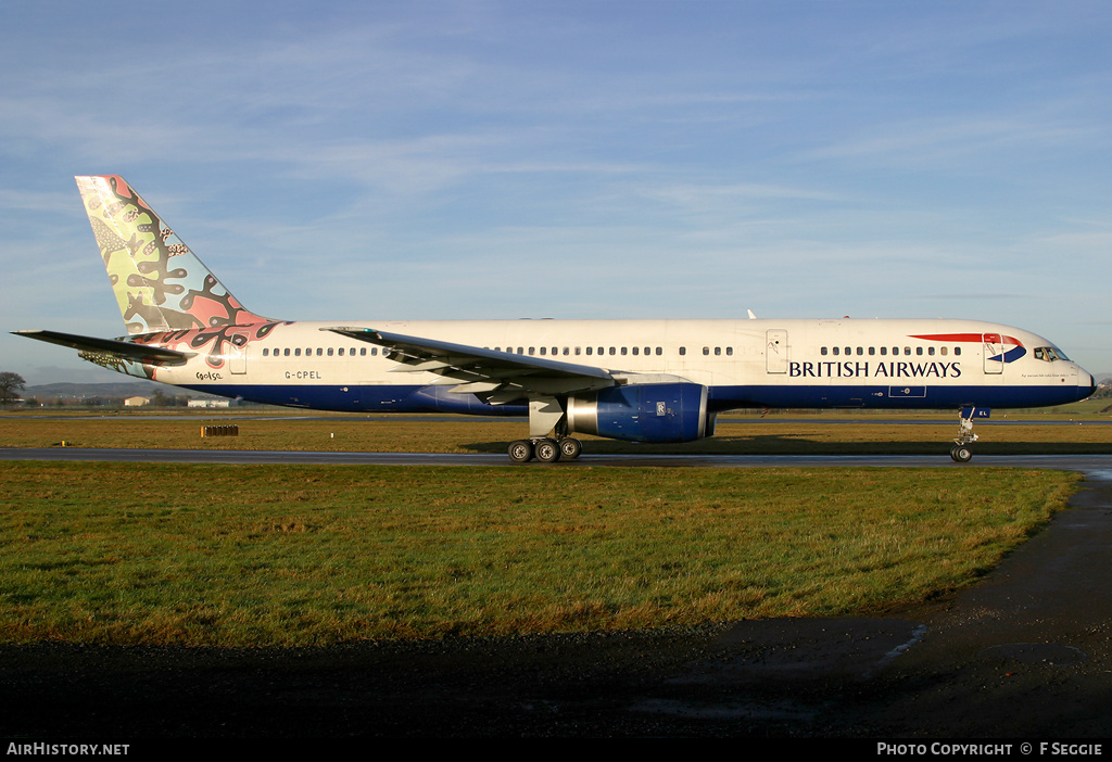 Aircraft Photo of G-CPEL | Boeing 757-236 | British Airways | AirHistory.net #68170