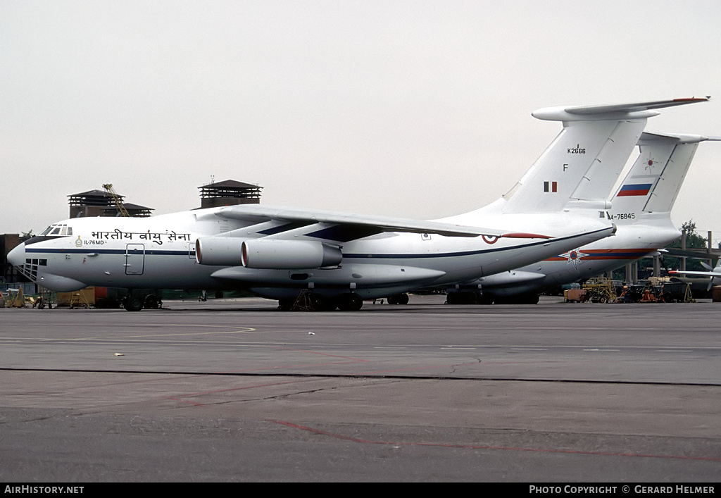 Aircraft Photo of K2666 | Ilyushin Il-76MD Gajaraj | India - Air Force | AirHistory.net #68171