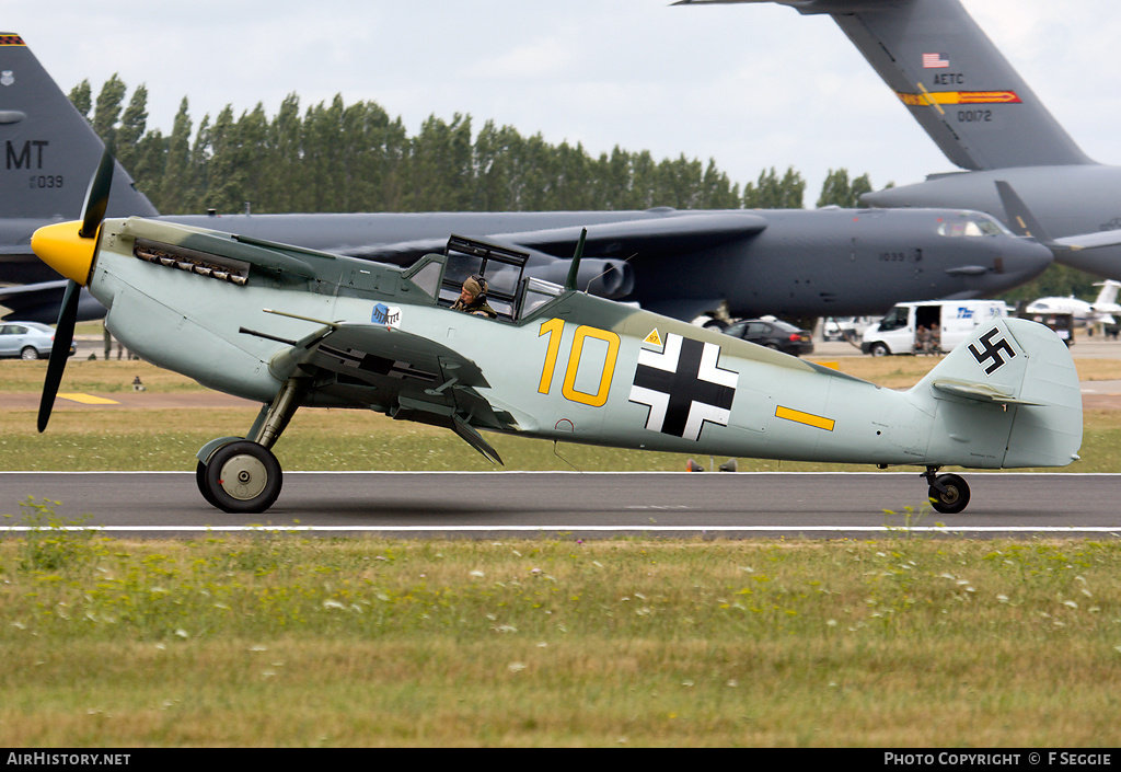 Aircraft Photo of G-BWUE | Hispano HA-1112-M1L Buchon | Germany - Air Force | AirHistory.net #68172