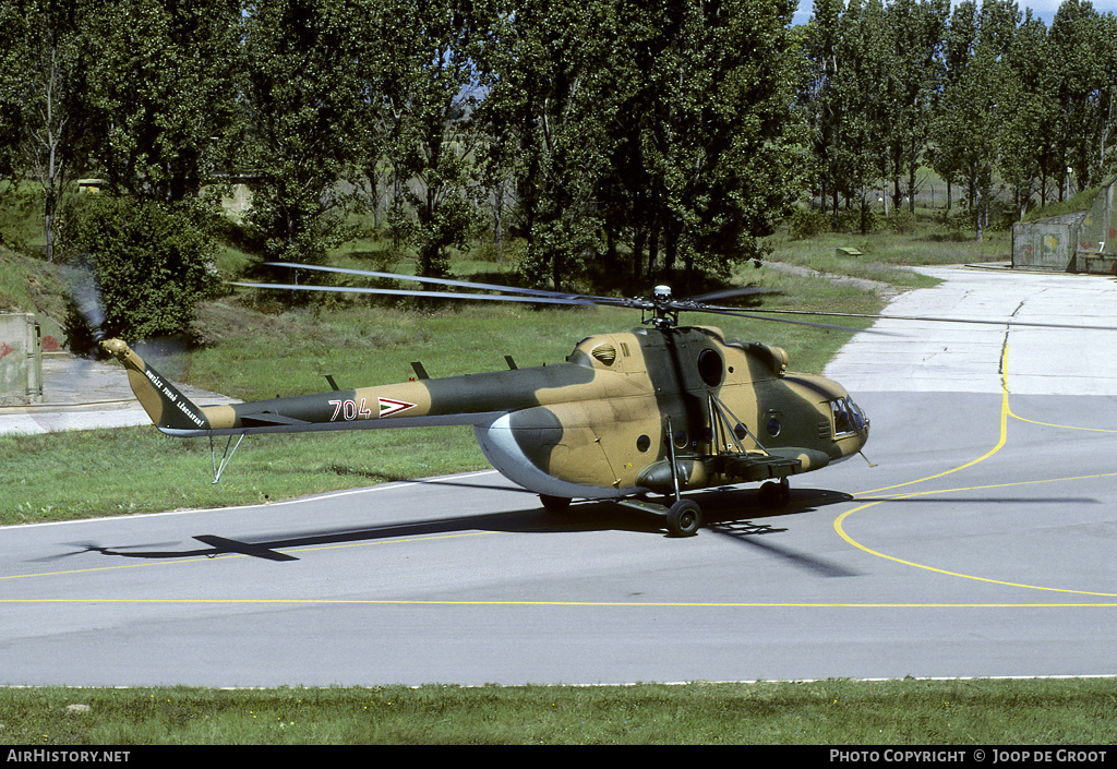 Aircraft Photo of 704 | Mil Mi-17 | Hungary - Air Force | AirHistory.net #68178