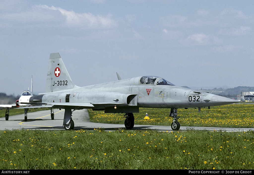 Aircraft Photo of J-3032 | Northrop F-5E Tiger II | Switzerland - Air Force | AirHistory.net #68192