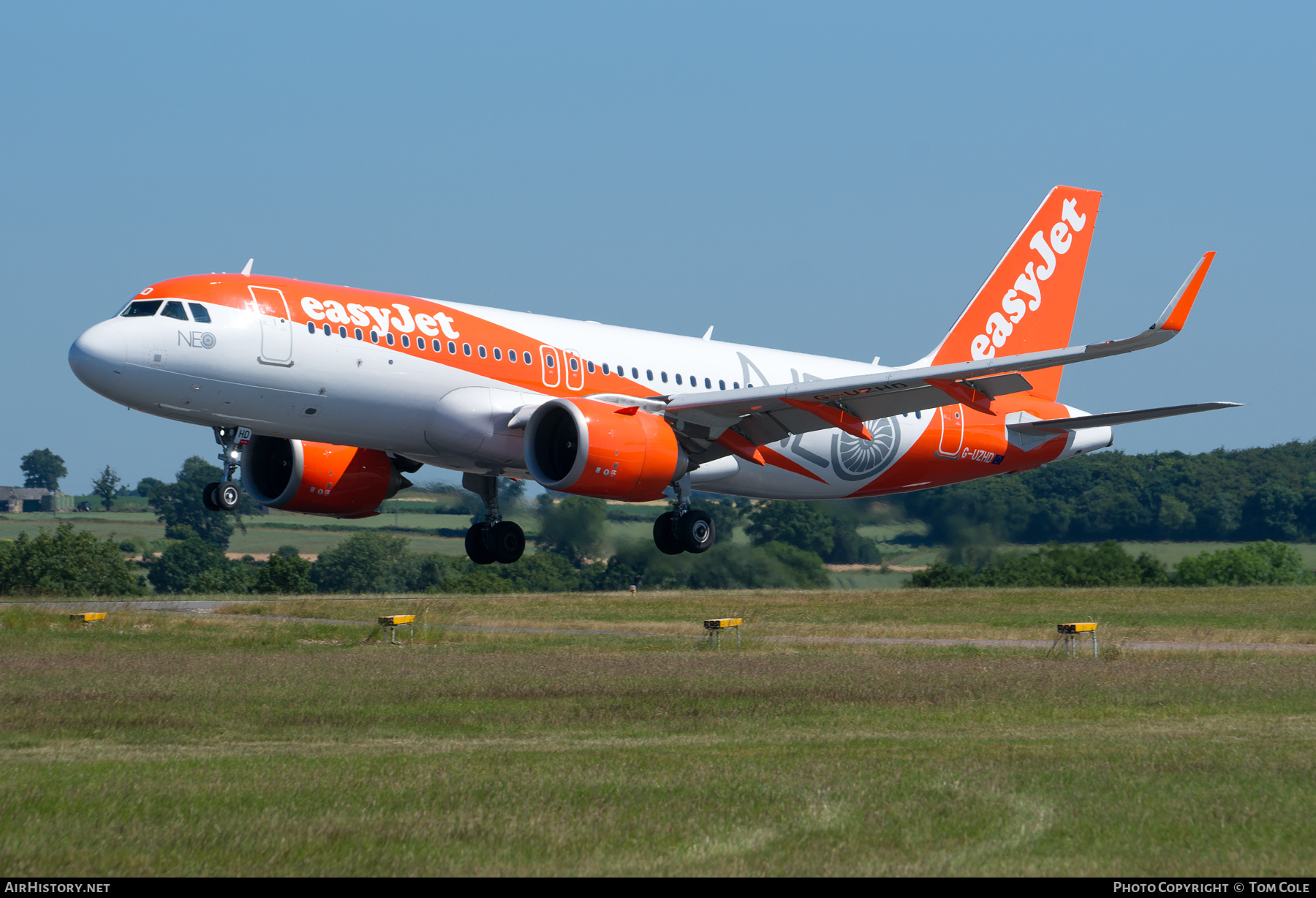 Aircraft Photo of G-UZHD | Airbus A320-251N | EasyJet | AirHistory.net #68210