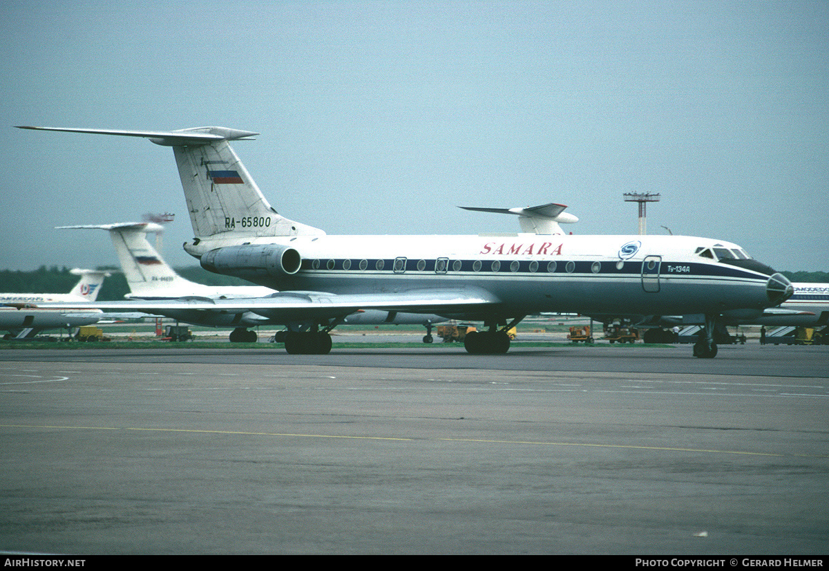 Aircraft Photo of RA-65800 | Tupolev Tu-134A | Samara Airlines | AirHistory.net #68220