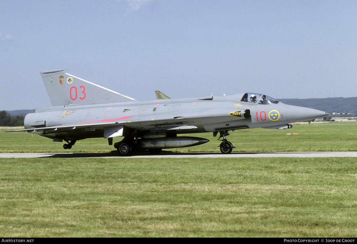 Aircraft Photo of 35502 | Saab J35J Draken | Sweden - Air Force | AirHistory.net #68221