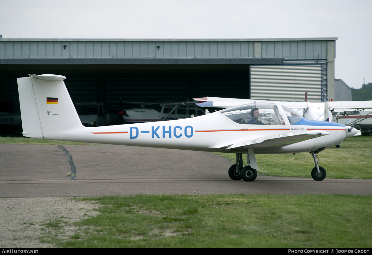 Aircraft Photo of D-KHCO | Valentin Taifun 17E | AirHistory.net #68239