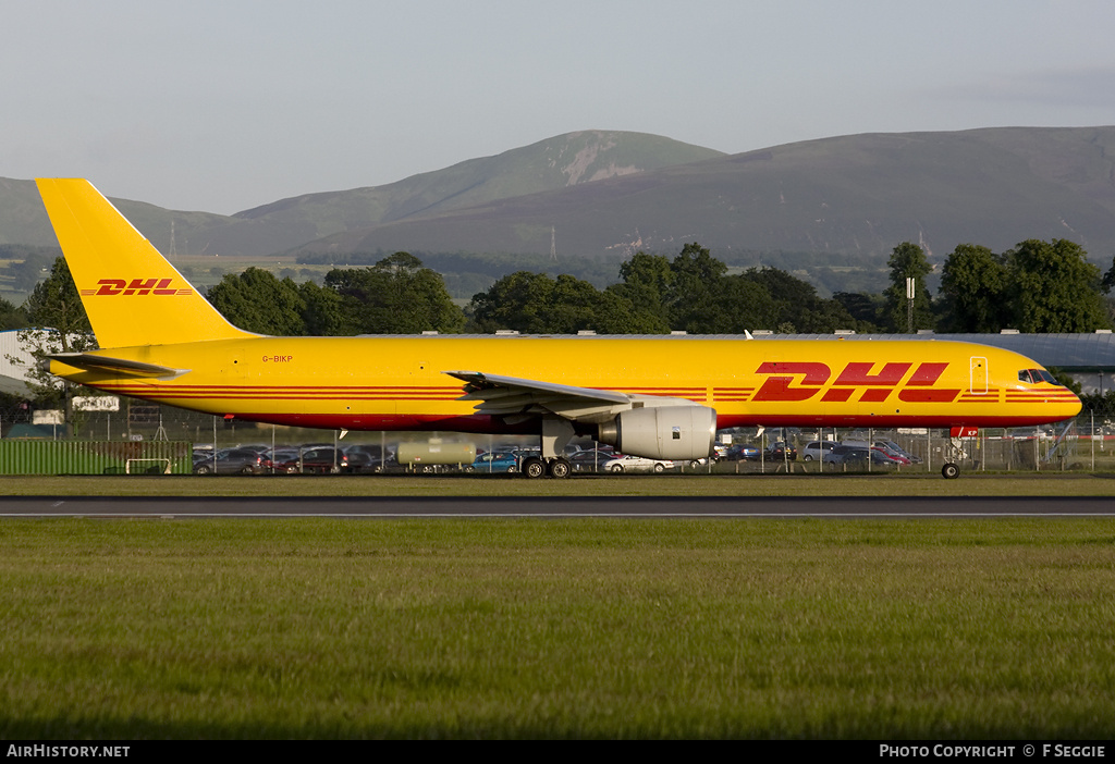 Aircraft Photo of G-BIKP | Boeing 757-236/SF | DHL International | AirHistory.net #68250