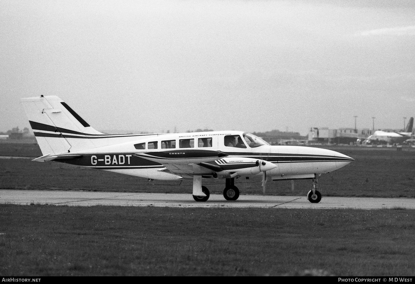 Aircraft Photo of G-BADT | Cessna 402B | British Aircraft Corporation | AirHistory.net #68252