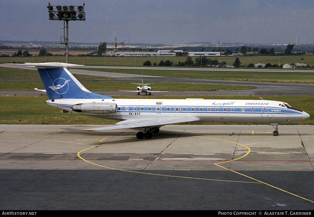 Aircraft Photo of YK-AYC | Tupolev Tu-134B-3 | Syrian Air | AirHistory.net #68254