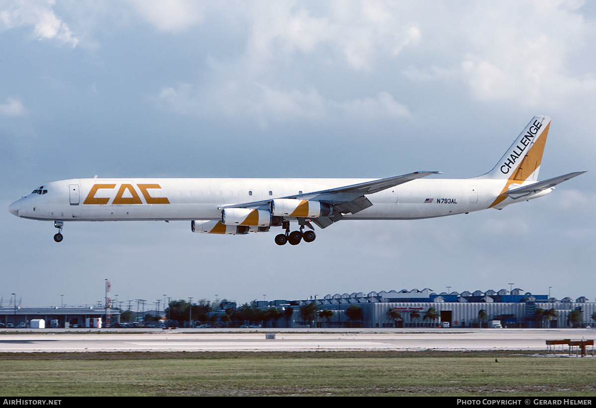 Aircraft Photo of N793AL | McDonnell Douglas DC-8-63(F) | Challenge Air Cargo - CAC | AirHistory.net #68260