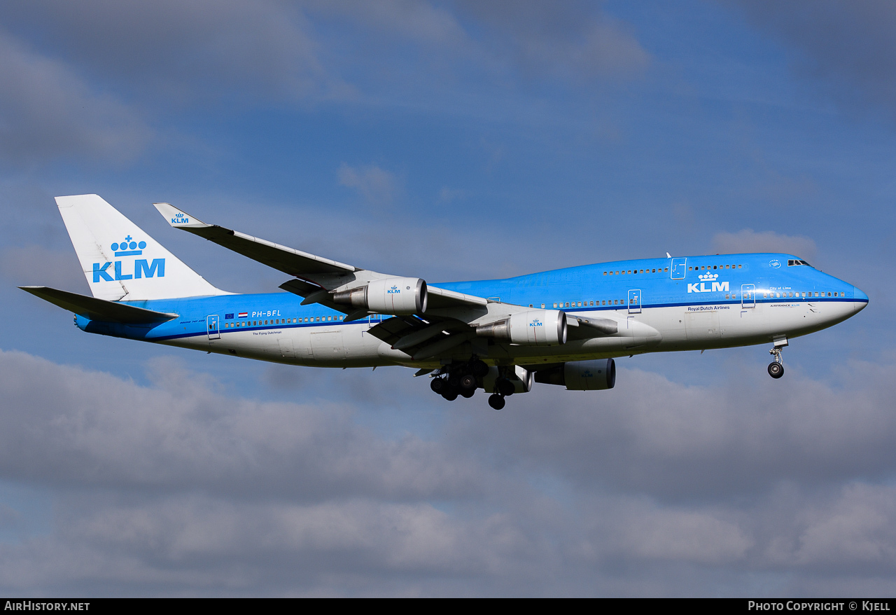 Aircraft Photo of PH-BFL | Boeing 747-406 | KLM - Royal Dutch Airlines | AirHistory.net #68261