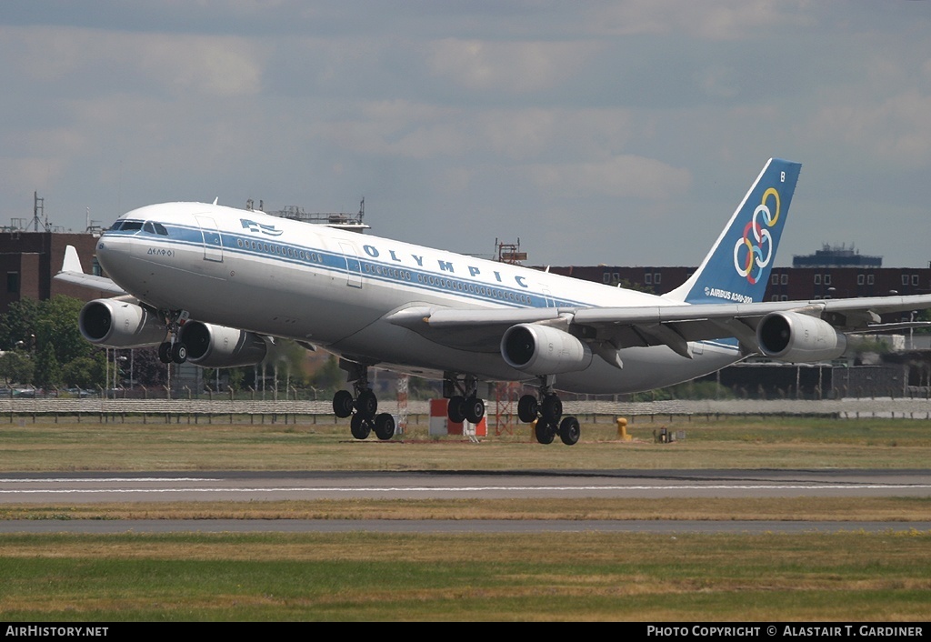 Aircraft Photo of SX-DFB | Airbus A340-313 | Olympic | AirHistory.net #68266