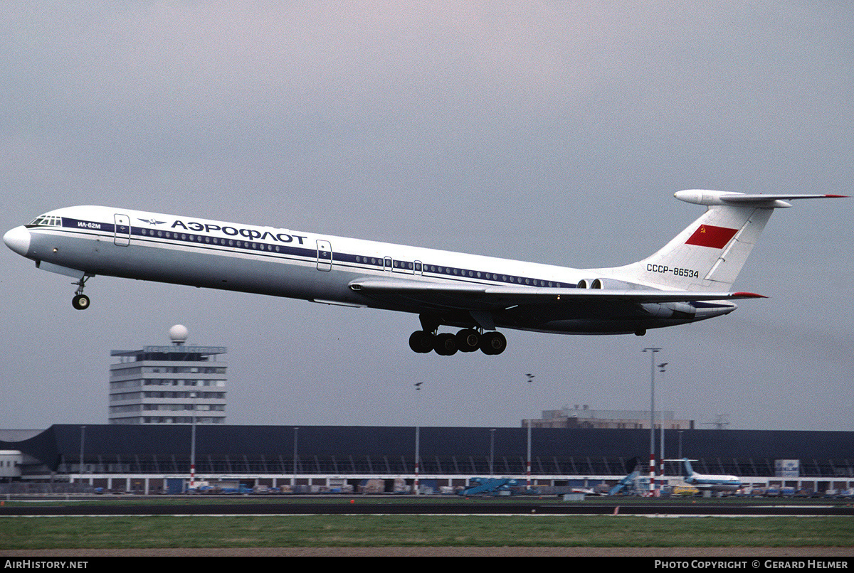 Aircraft Photo of CCCP-86534 | Ilyushin Il-62M | Aeroflot | AirHistory.net #68270