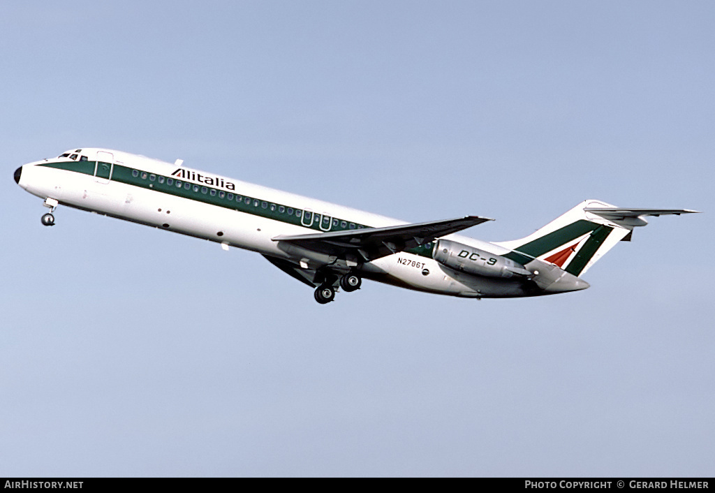 Aircraft Photo of N2786T | McDonnell Douglas DC-9-32 | Alitalia | AirHistory.net #68272