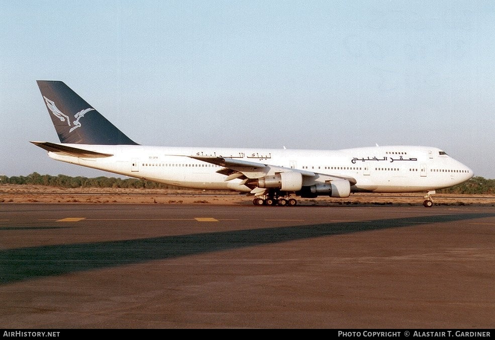 Aircraft Photo of 3D-GFB | Boeing 747-246B | Air Gulf Falcon | AirHistory.net #68276