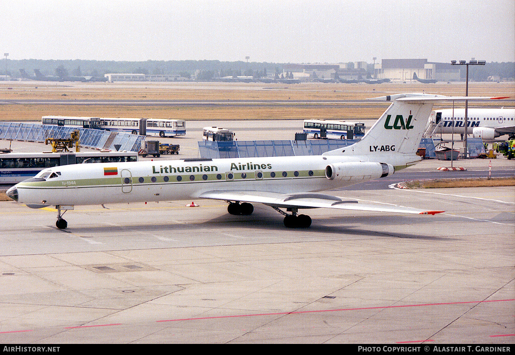 Aircraft Photo of LY-ABG | Tupolev Tu-134A-3 | Lithuanian Airlines | AirHistory.net #68277