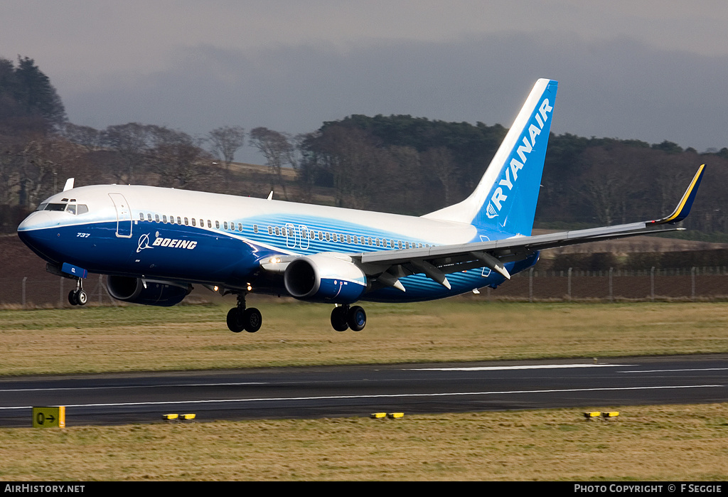 Aircraft Photo of EI-DCL | Boeing 737-8AS | Ryanair | AirHistory.net #68292