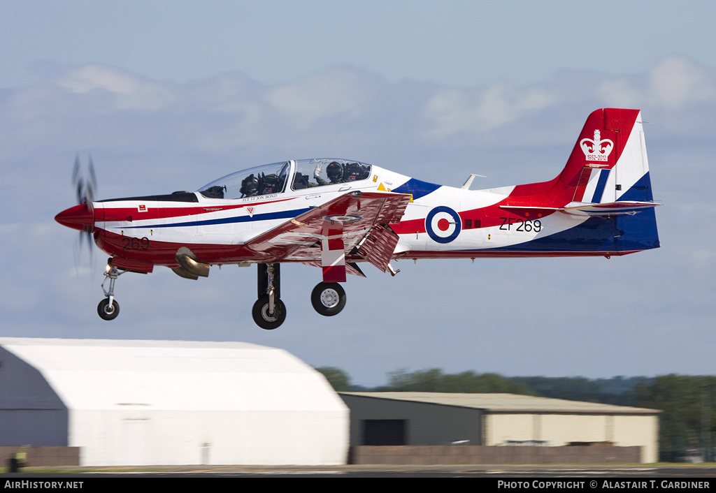 Aircraft Photo of ZF269 | Short S-312 Tucano T1 | UK - Air Force | AirHistory.net #68296