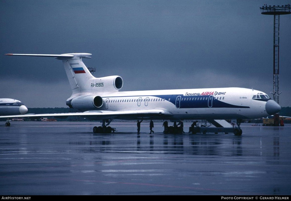 Aircraft Photo of RA-85805 | Tupolev Tu-154M | Tyumen Avia Trans | AirHistory.net #68298
