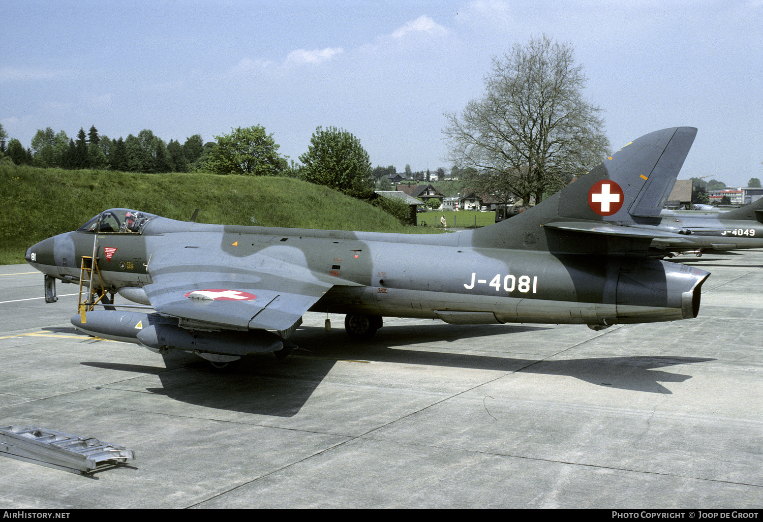 Aircraft Photo of J-4081 | Hawker Hunter F58 | Switzerland - Air Force | AirHistory.net #68300