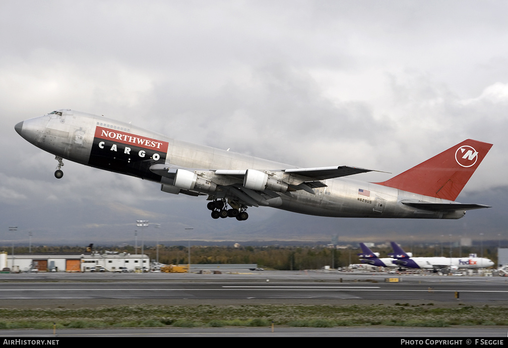 Aircraft Photo of N629US | Boeing 747-251F/SCD | Northwest Airlines Cargo | AirHistory.net #68322