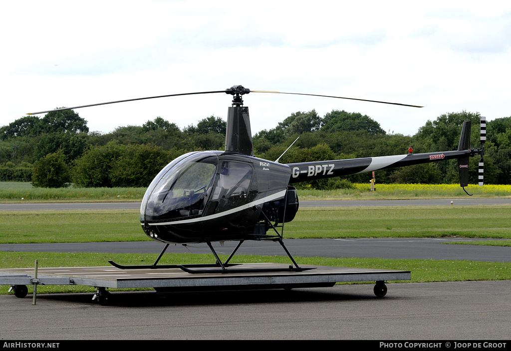 Aircraft Photo of G-BPTZ | Robinson R-22 Beta | AirHistory.net #68323