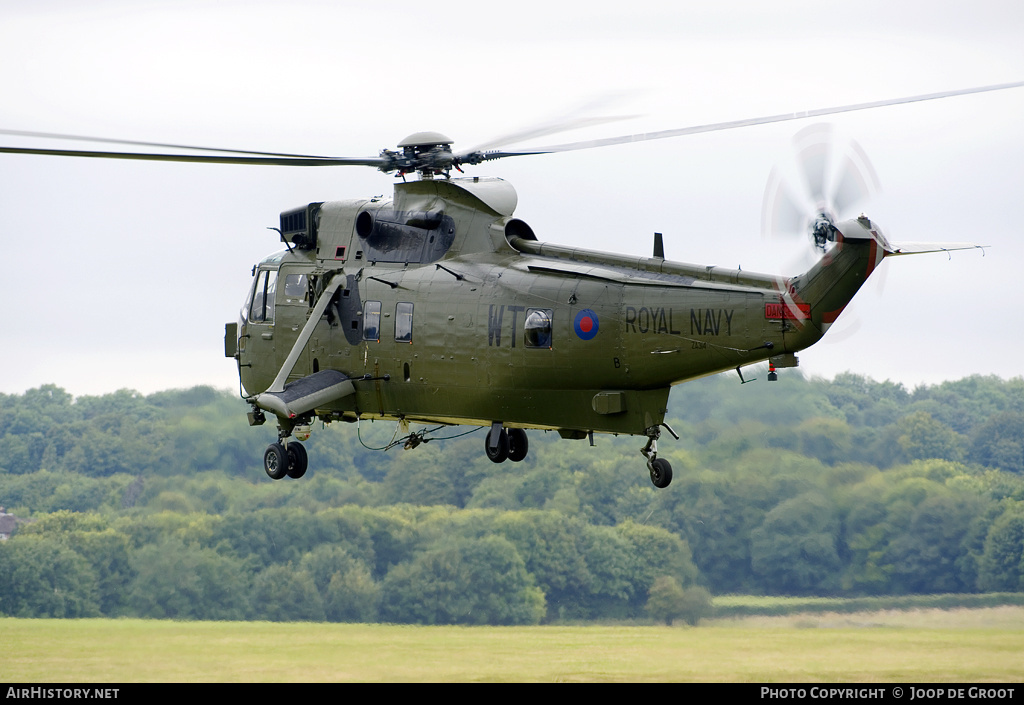 Aircraft Photo of ZA314 | Westland WS-61 Sea King HC4 | UK - Navy | AirHistory.net #68358