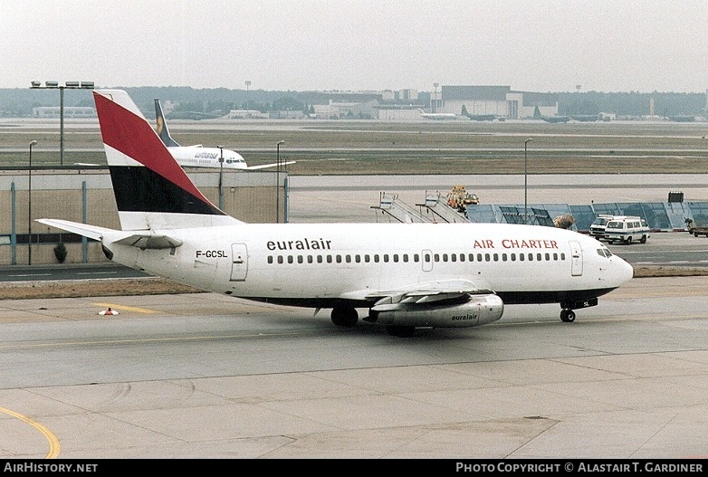 Aircraft Photo of F-GCSL | Boeing 737-222 | Euralair | AirHistory.net #68364