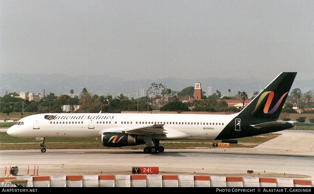 Aircraft Photo of N508NA | Boeing 757-256 | National Airlines | AirHistory.net #68373