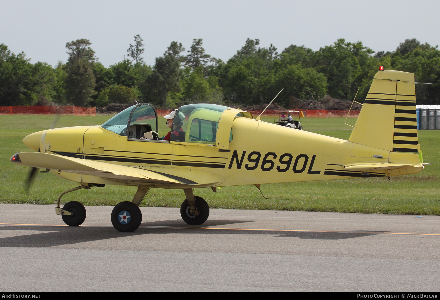 Aircraft Photo of N9690L | Grumman American AA-1B Trainer | AirHistory.net #68384
