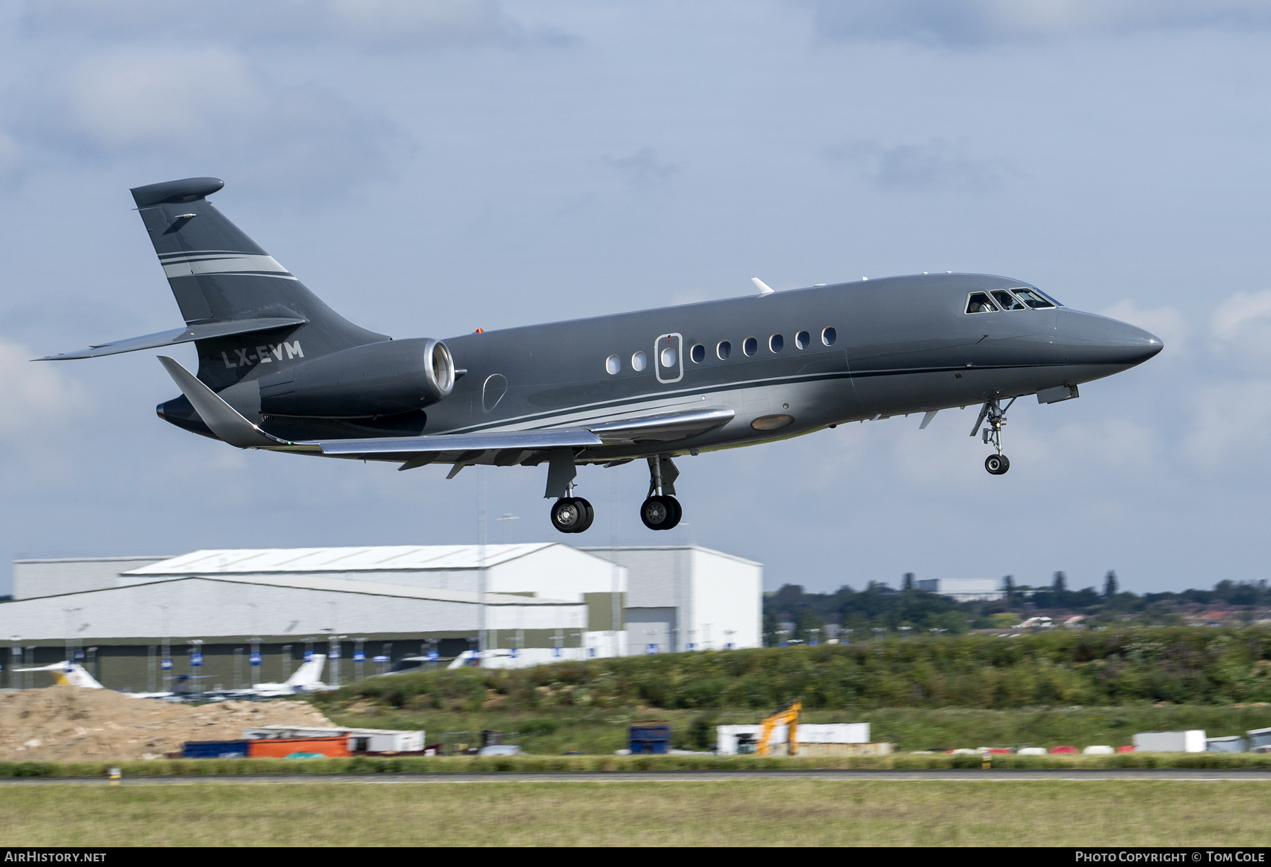 Aircraft Photo of LX-EVM | Dassault Falcon 2000LX | AirHistory.net #68400